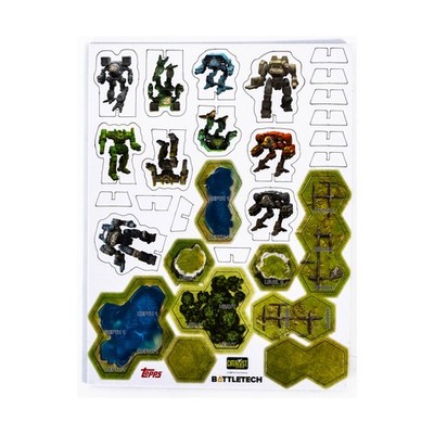Catalyst Battletech Boxed Games Clan Invasion - Tokens Only! NM