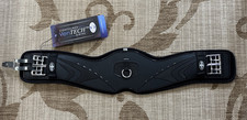 Professional's Choice VenTech Contoured Dressage Girth with Liner - 28" BLACK
