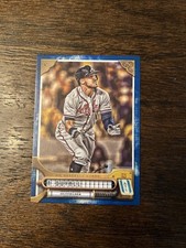 2022 Topps Gypsy Queen - Adam Duvall #97 Indigo /250 Atlanta Braves MLB Baseball