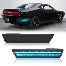 Ice Blue LED Side Marker Lights Assembly Compatible With Rear Ice Blue LED