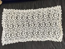 Vintage Beautiful  Guipure needle lace table Runners x 2