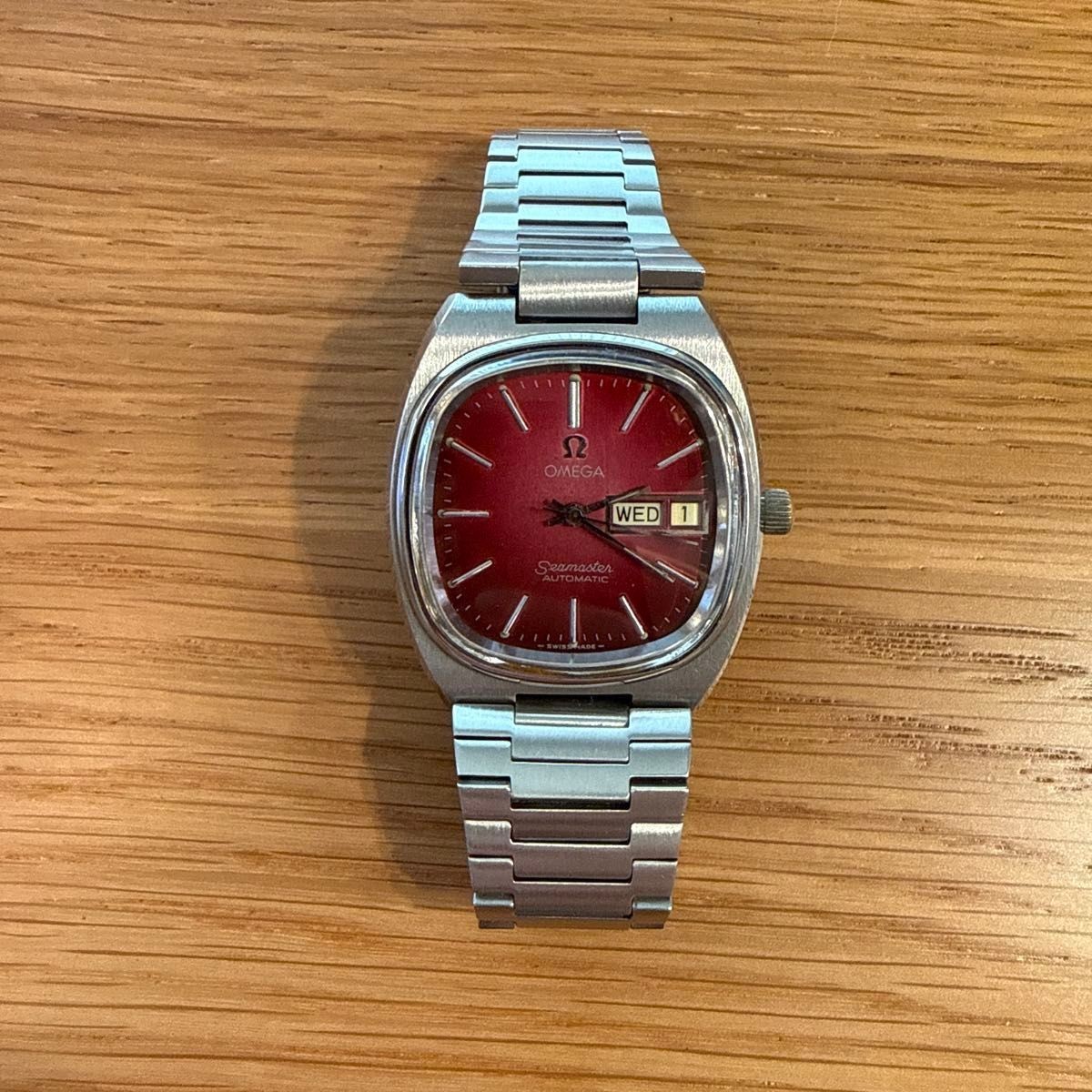 Omega Seamaster TV Screen Stainless Steel
