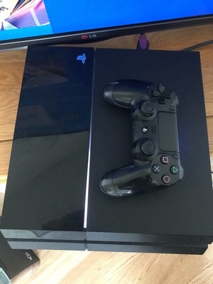 Voll funktionsfähige generalüberholte Sony PS4/PlayStation 4 500GB pechschwarze Konsole/System