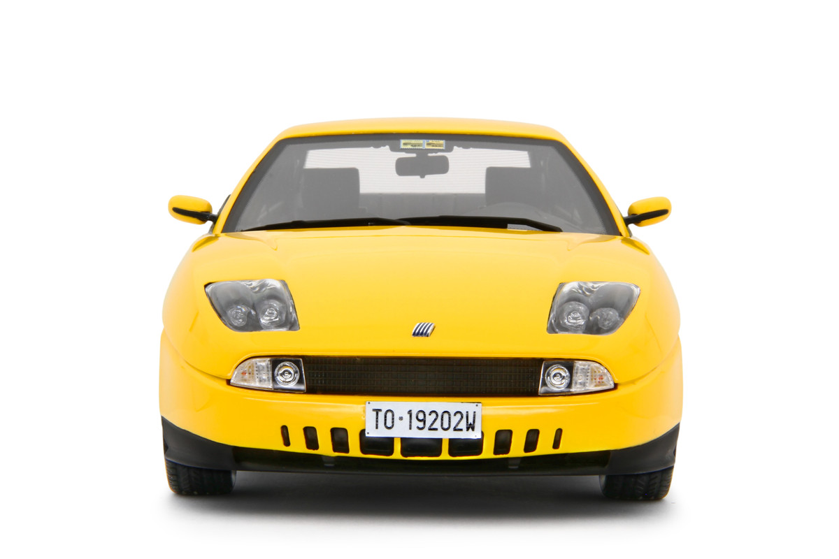 Miniature Fiat Coupé 1/18 Laudoracing haut de gamme en résine injectée pour collectionneur