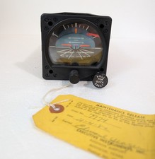 500DCF 14 Horizon Reference Indicator HRI Gyro Indicator 14V Aircraft Inst.