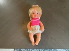 Mattel Bouncy Baby Doll 1968 Vintage 11 inch Original Outfit