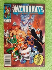MICRONAUTS #1 potential 9.6 or 9.8 Duty Free NEWSSTAND CANADIAN VARIANT RD8933