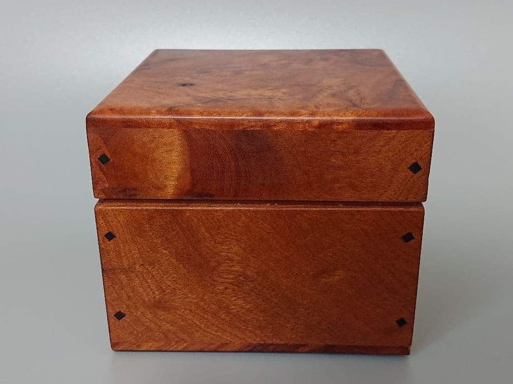 Jubako Bento Box Japanese Solid wood joiner antique tamamoto cover
