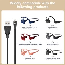 Earphone USB/Type-C Fast Charging Cable For Shokz AS800/S803/S810/OpenRun