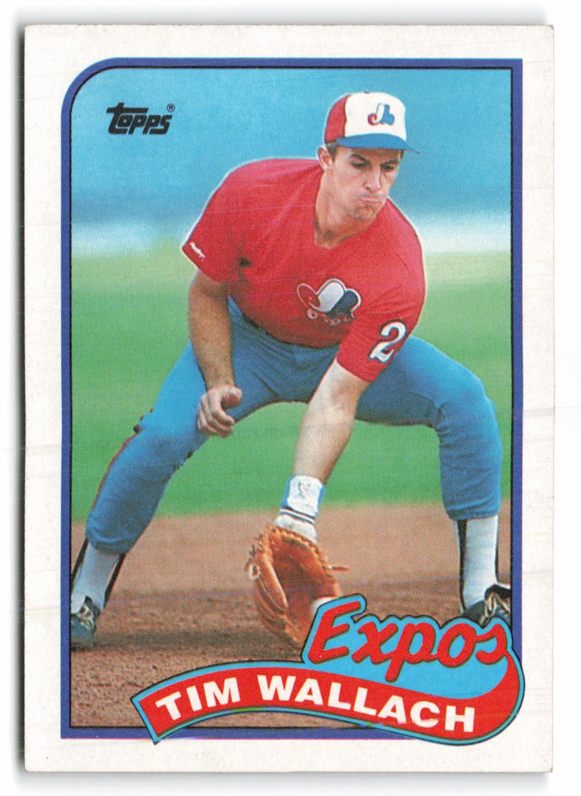 1989 Topps #720 Tim Wallach Montreal Expos
