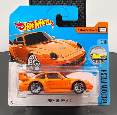 Hot Wheels 2017 - Factory Fresh - Porsche 993 GT2 30/365 Mattel 1/64 NEU OVP
