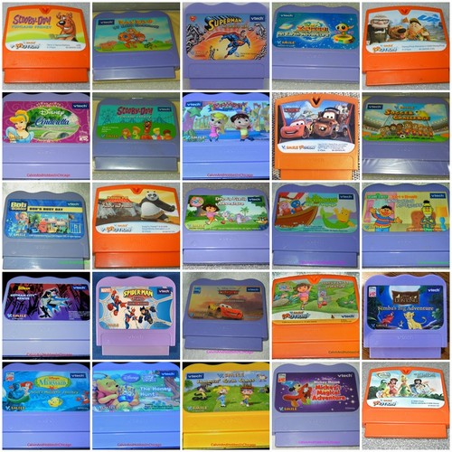 Vtech V.smile V smile V.motion  System  Game Cartridges - You Choose - GUC