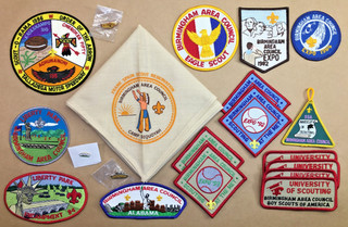BOY SCOUT BIRMINGHAM AREA COUNCIL CHEROKEE 50 EAGLE SCOUT LIBERTY PARK PIN CSP