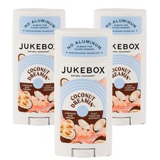 JUKEBOX Natural Deodorant for Women  Coconut Dreamin  Aluminum-Free, No Baking ...
