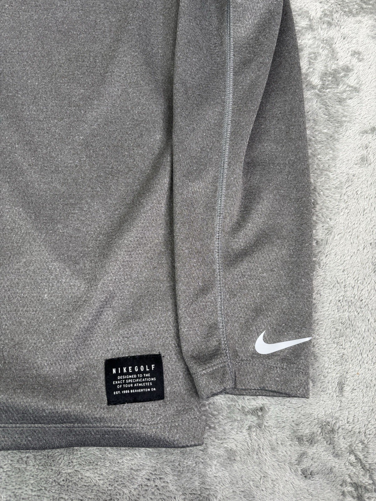 SACAI X NIKE USC Trojans Nike Golf 1 4 Zip Pullover Giacca Uomo Taglia S Grigio