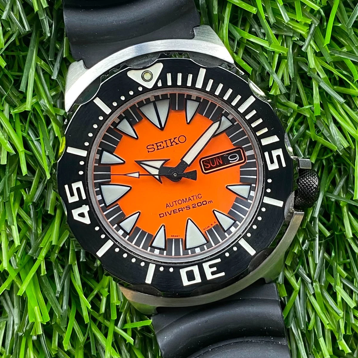 Seiko Monster Orange Wristwatches for sale | eBay