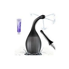 Enemas Anal Douches for Men Women - Anti Backflow Bendable Silicone Enema Bulb K
