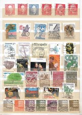 DANEMARK.  Lot timbres.