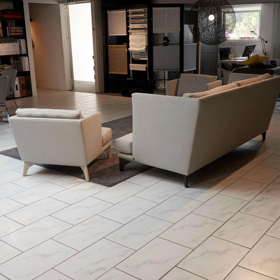 Bielefelder Werkstätten Polstergruppe Mit Sofa Und 2 Sesseln Polo Stoff  - Bild 3 von 4