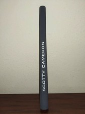 Scotty Cameron Pistolini Plus Gray Putter Grip - White Text