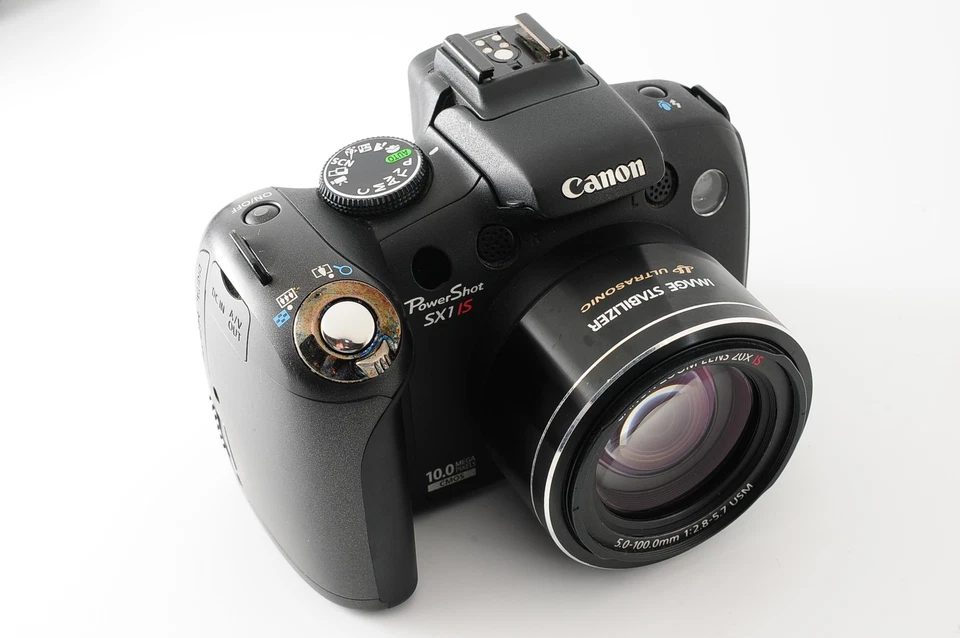 Canon PowerShot SX1 IS 10,0 MP 20x Zoom Digitalkamera Aus JAPAN - Bild 3 von 4