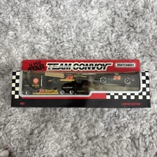 1993 Matchbox Super Stars Team Convoy #28 Davey Allison Havoline Racing