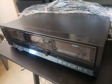 Sony TC-W390 Dual Cassette Deck   For Parts O...
