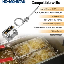 1177 Gas Fryer High Limit Safety Cut Out Thermostat 450F for Frymaster Fryer