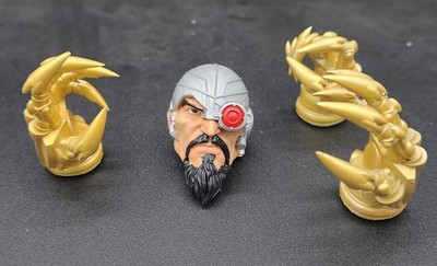 Marvel Legends Custom AoA Forge Head And Hands 1/12 Scale Painted