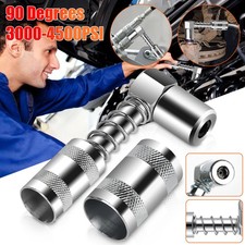 1x Grease Nozzle Adapter Grease Gun-Accessory 90 Degree Grease Coupler Adapter
