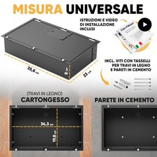 Cassaforte Invisibile Da Incasso - Zincata, Dimensioni 18x11x13 Cm, Con 1 Cassetto E 1 Chiave - Foto 14