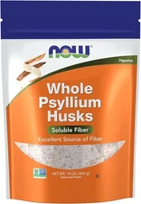Now Foods, (2 Pack) Whole Psyllium Husks, 16 oz (454 g)