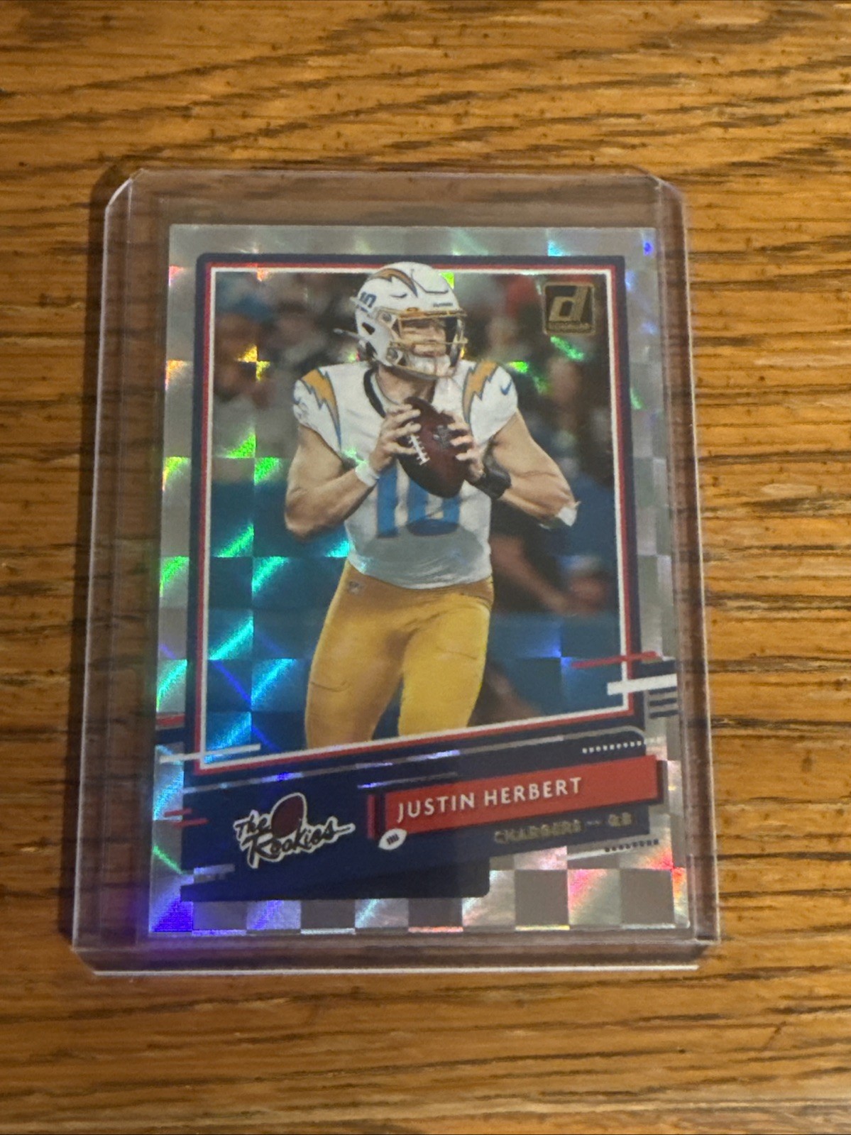 2020 Panini Donruss - The Rookies Justin Herbert #TR-JH (RC)