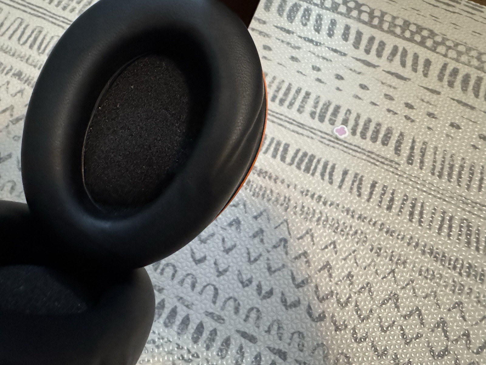 Banz Baby Hearing Protecting Earmuffs 0-24 Months Adjustable Headband Orange