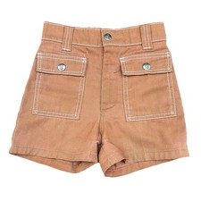 Vintage 70s Sears Winnie The Pooh Shorts Size 6 Perma Prest Retro Disney Kids