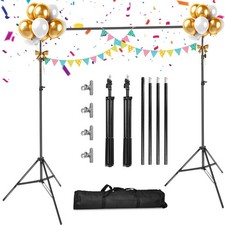 Backdrop Stand,Backdrop Stand for Parties 10ft Adjustable Photo Background Su...