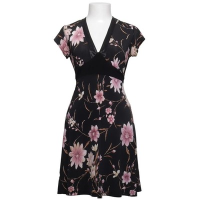 Glance, Wickelkleid, Größe: 40, Schwarz/Pink/Mehrfarbig, Elasthan/Polyester #PWv