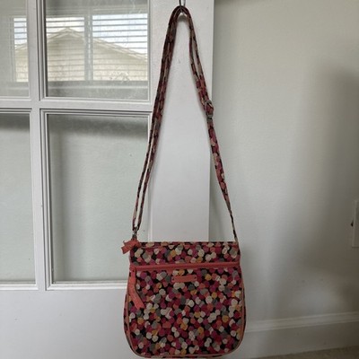 Vera Bradley Pixie Confetti 8x8 Crossbody Purse