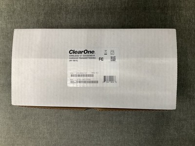 ClearOne WIRELESS Handheld Cardioid Transmitter/Mic (RF M915) NOS New In Box