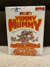 Yummy Mummy Sealed Box Cereal 2013 General Mills Monster