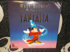 Fantasia Laserdisc LD Walt Disney Masterpiece Mickey Mouse Free Ship 50