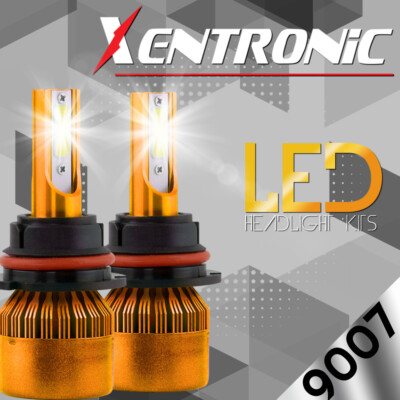 Cree 9007 HB5 252W 25200LM Hi/Low Beam LED Headlight Kit Bulbs 6000K White 2x