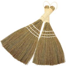 2PCS Manual Broom Short Handle Broom Desktop Clean Brush Desktop Clean Tool