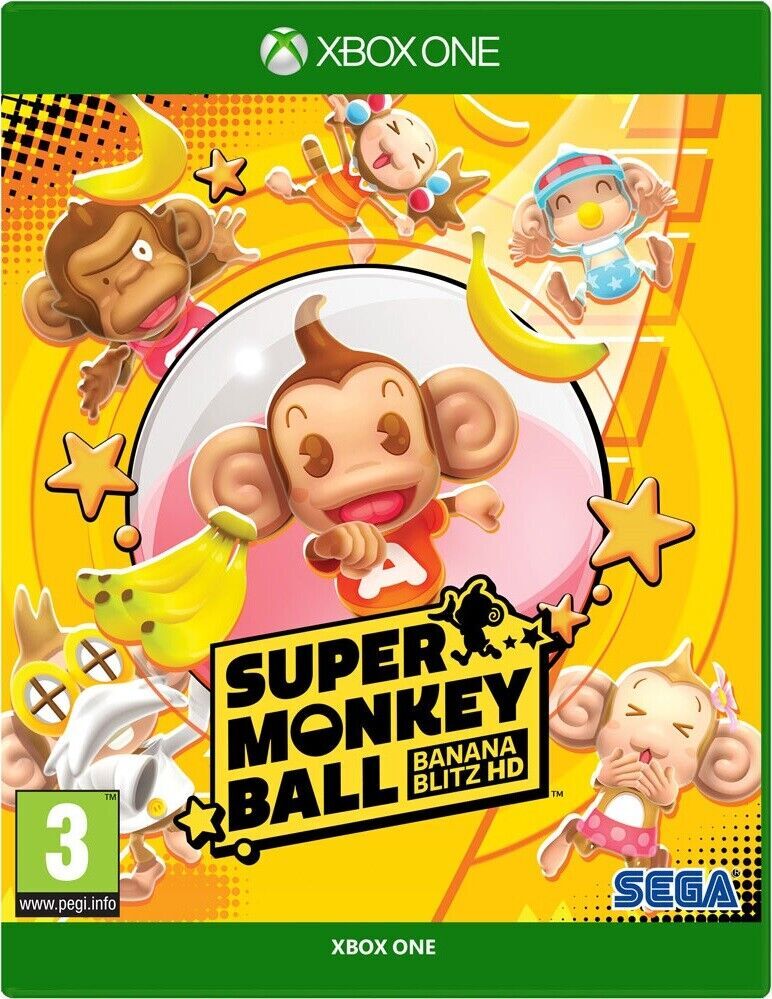Super Monkey Ball Banana Blitz HD XBOX ONE New and Sealed