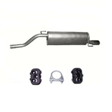Endschalldämpfer Endtopf Auspuff  fur Alfa Romeo Mito 1.4 16V+ Anbausatz