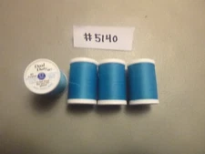 Coats & Clark Dual Duty XP All Purpose Thread 250 yard,4 spools Rocket Blu #5140