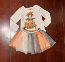 Minnie Mouse Play Outfit Halloween 2 Piece Built In Briefs New 17.
