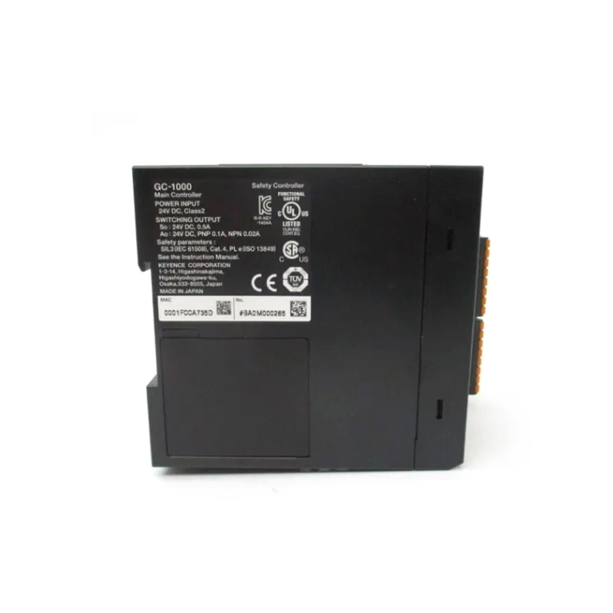 Keyence GC-1000 Industrial Safety Controller Ethernet LCD | eBay