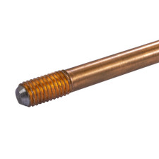 COPPER EARTH ROD EARTHING CONNECTION BOX PIT CLAMP DRIVING STUD COUPLER 3/8 5/8