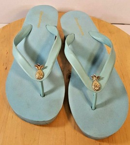 tommy bahama wedge flip flops